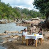 L breakfast by the river