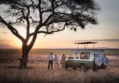 Kuro tarangire game drive sunset view