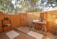 T outdoor bathroom