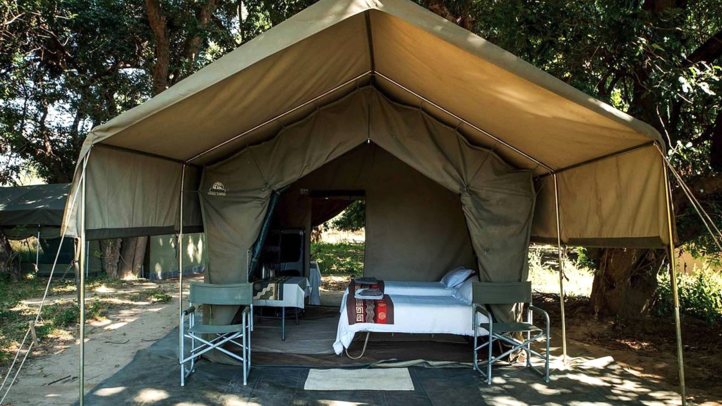 H Mana River Camp Exterior View Of The River Tent