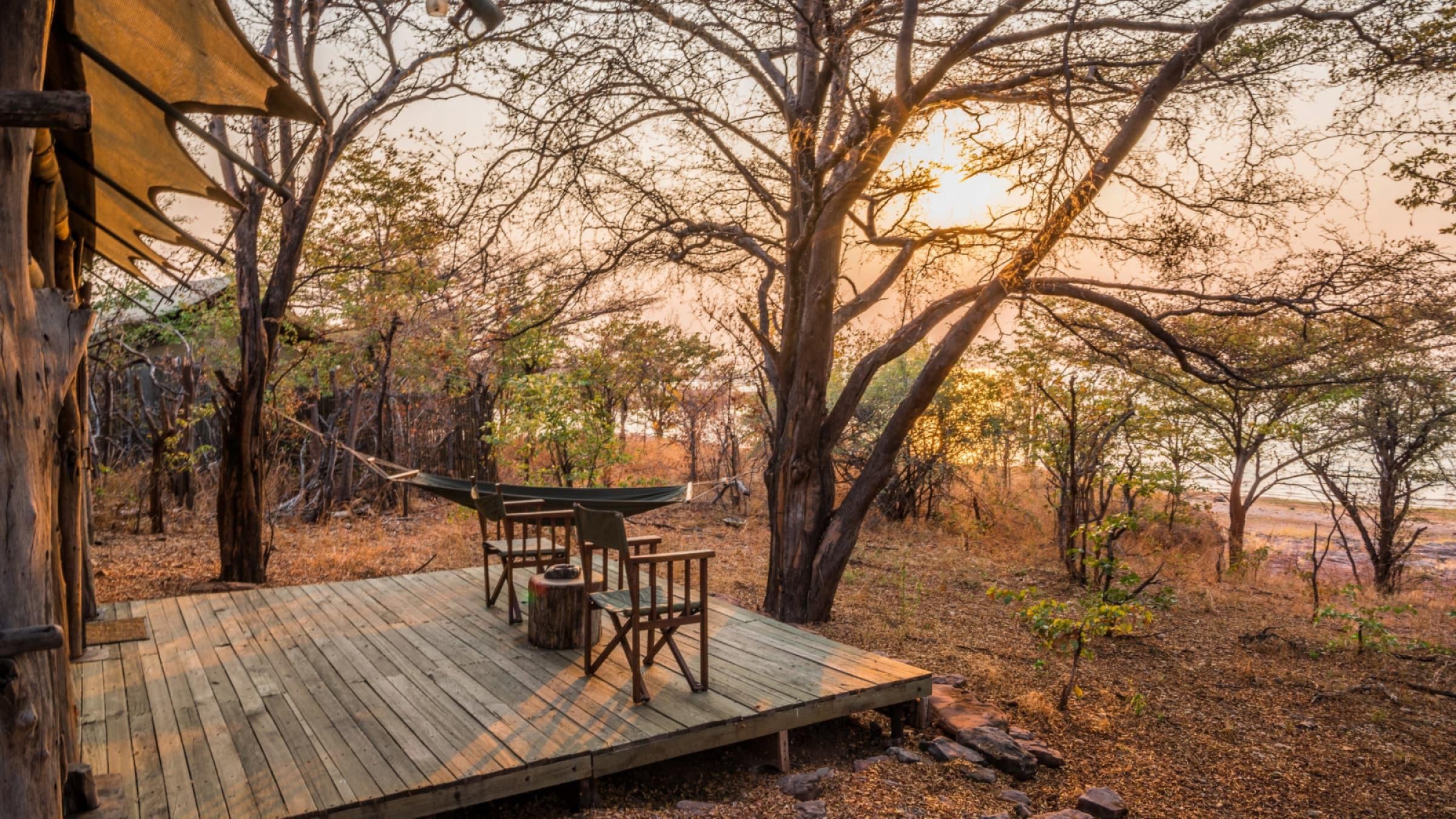 Changa safari camp view from deluce tent 2400