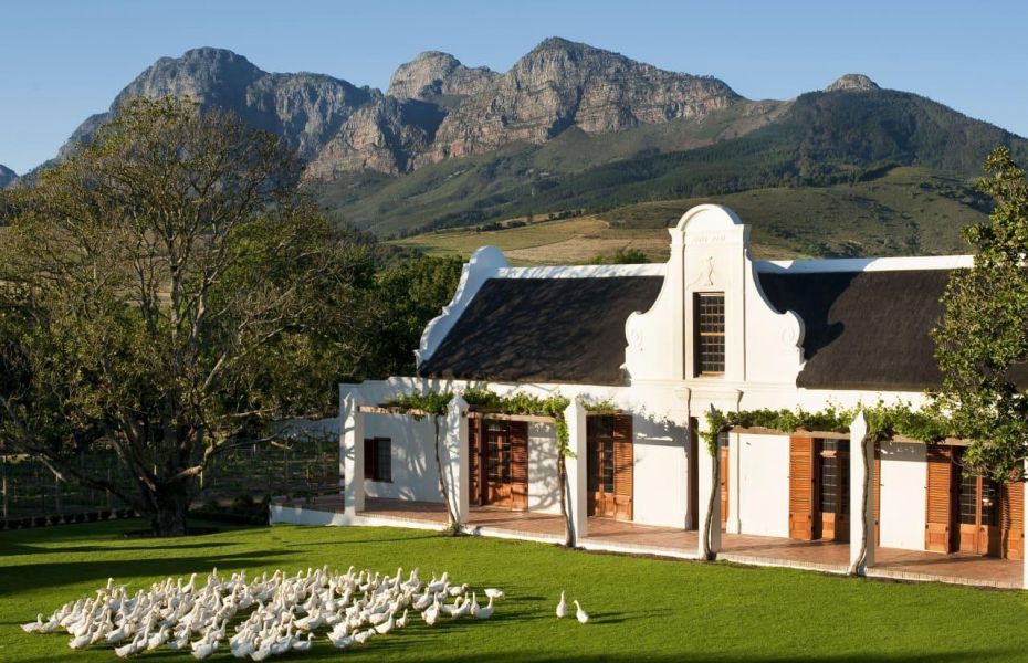 Winelands Babylonstoren architecture