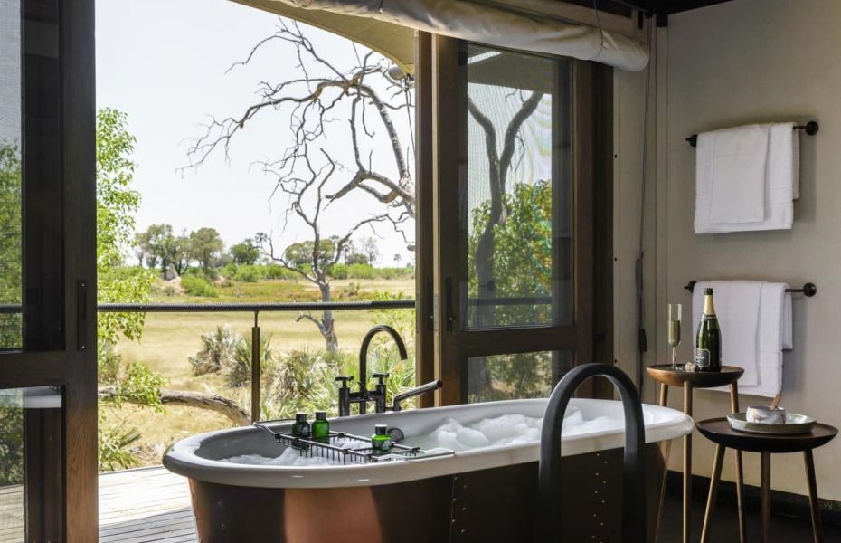 Xigera Botswana Bath View