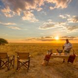 Tau pan camp sundowners view 1280