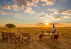 Tau pan camp sundowners view 1280