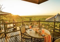 Ngoma safari lodge view from the deck 1280