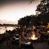 Kings pool camp evening by the firepit 1280