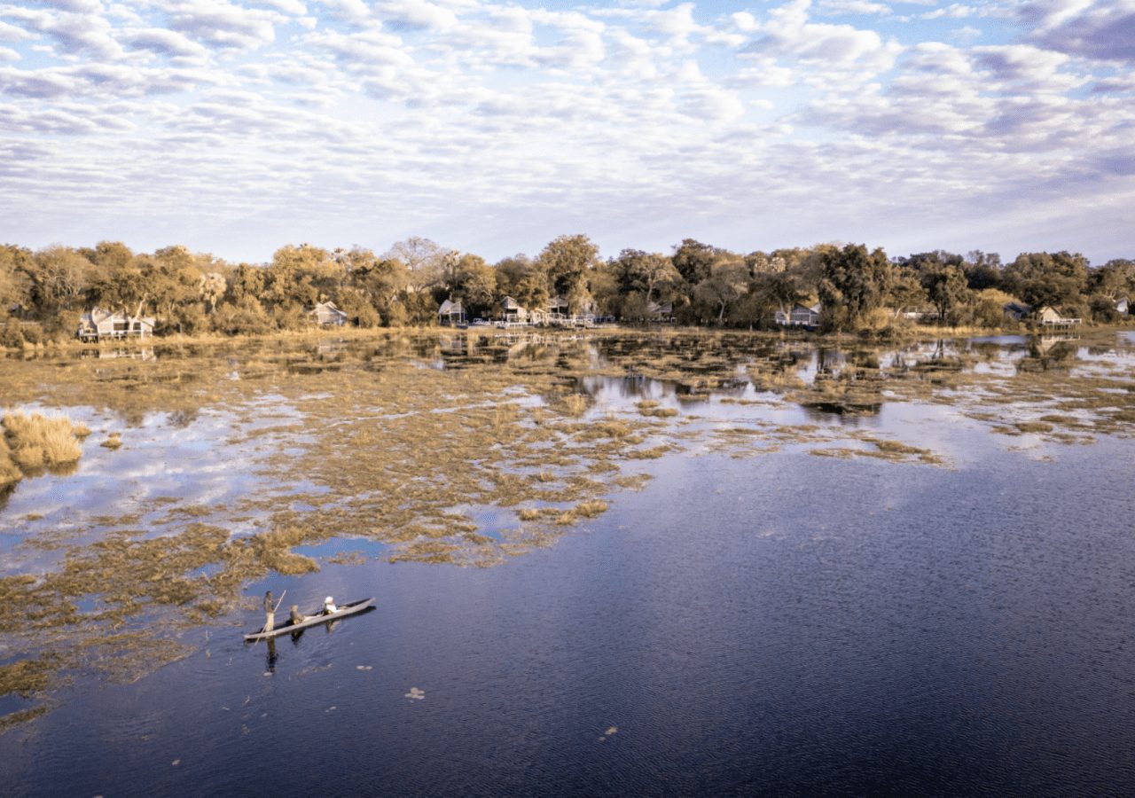 Abu camp mokoro ride on the okavango delta 1280