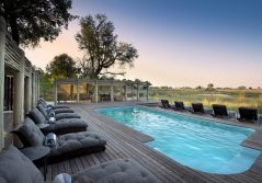 Nxabega okavango tented camp pool views 1280