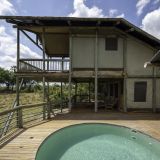 Seba camp family tent exterior and pool 1280