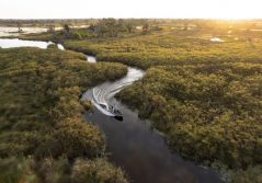 Vumbura plains boating experience 1280