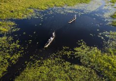 Xigera safari lodge mokoro ride through the okavango delta 1280