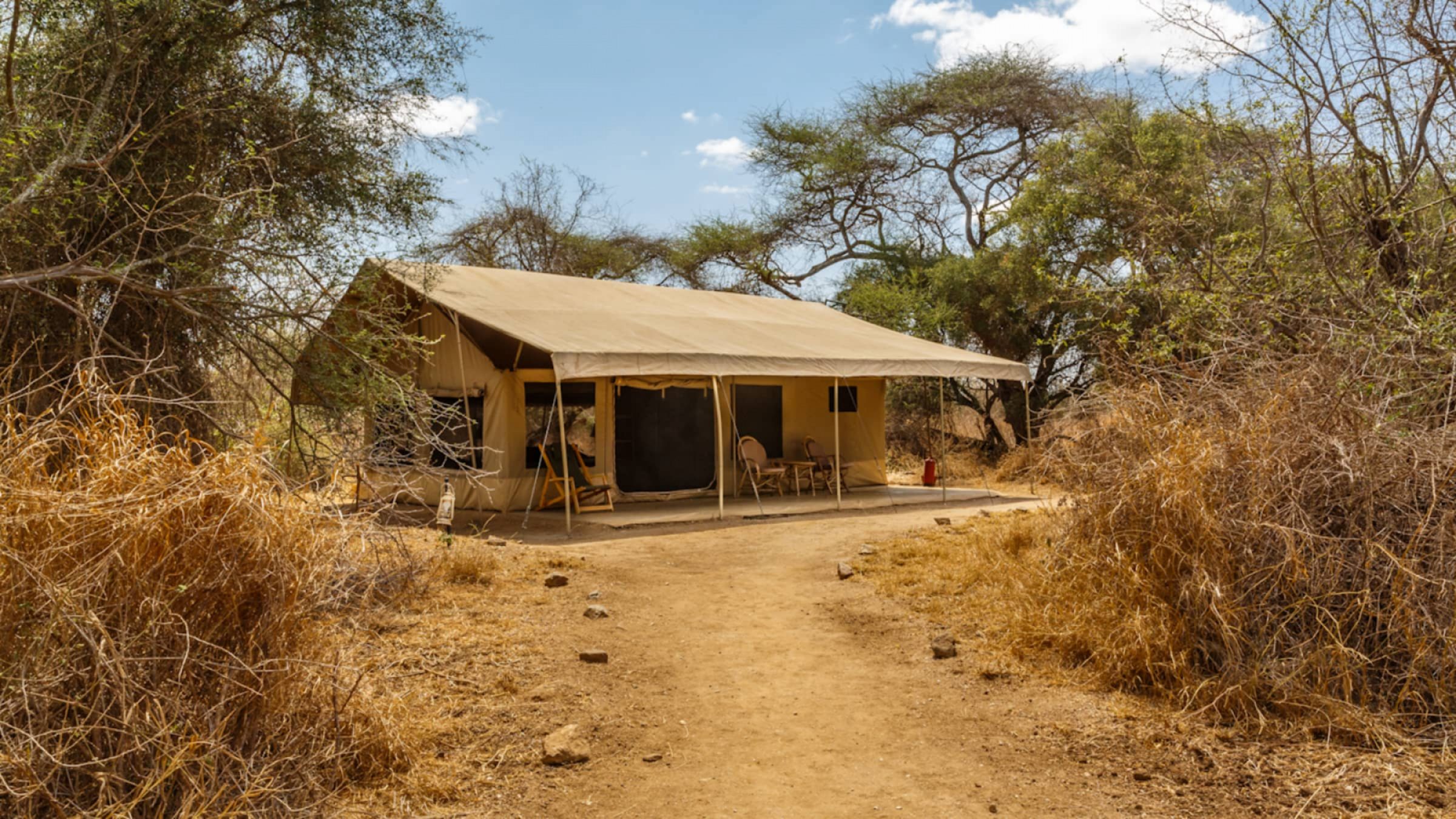Porini amboseli camp exterior guest tented camp 2400