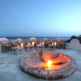 Msambweni beach house and private villas evening by the firepit 1280