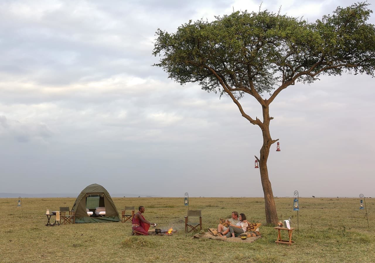 Kicheche valley camp fly camping experience 1280