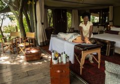 Mara plains camp private massage in room 1280