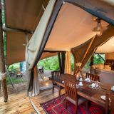 Mara toto camp tented lounge and dining area 1280