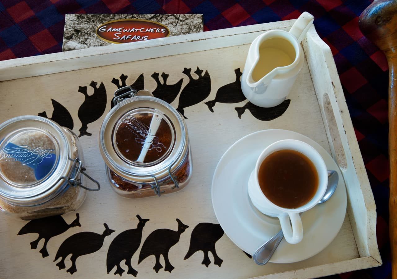 Porini bush camp tea and coffee facilities 1280