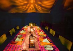 Porini bush camp evening dining area 1280