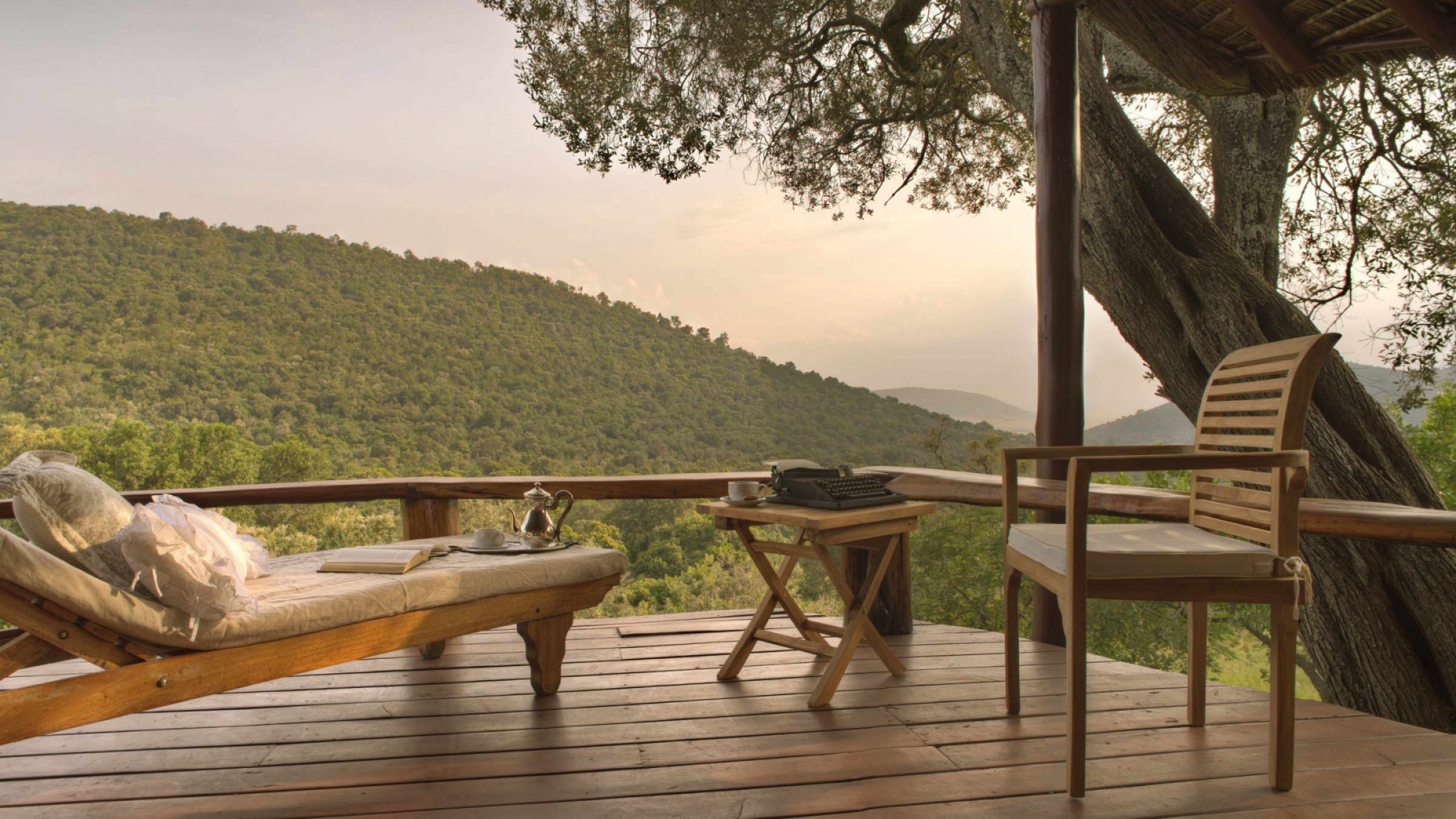 Saruni mara literary room private verandah 2400