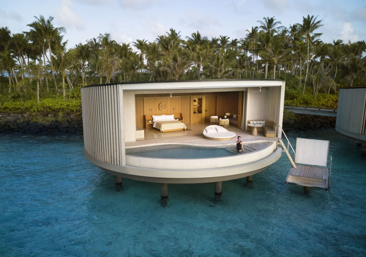 The ritz carlton maldives ocean pool villa 1280