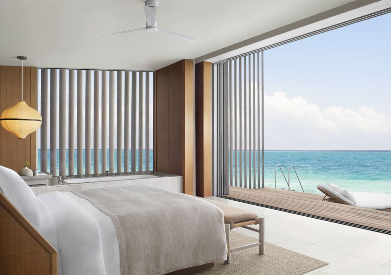 The ritz carlton maldives two bedroom water pool villa 1280