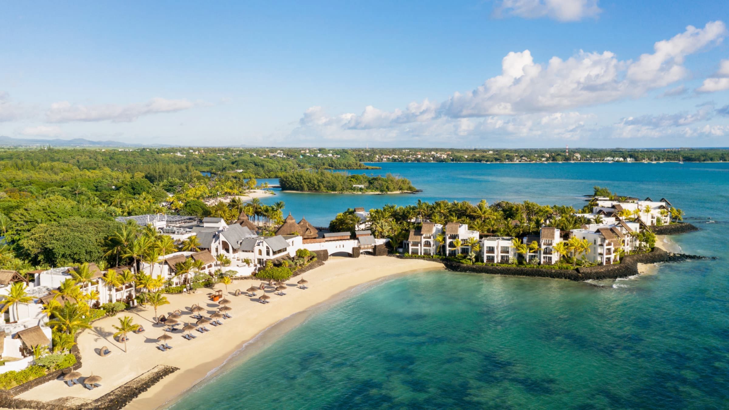 Shangri la le touessrok resort and spa aerial view of resort 2400