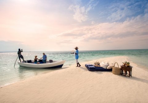 Andbeyond benguerra island private beach picnic 1280