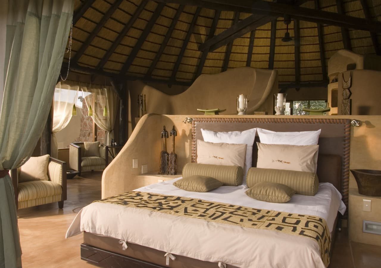 Okonjima african villa private villa bedroom 1280