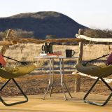 Okonjima plains camp relax on the deck 1280