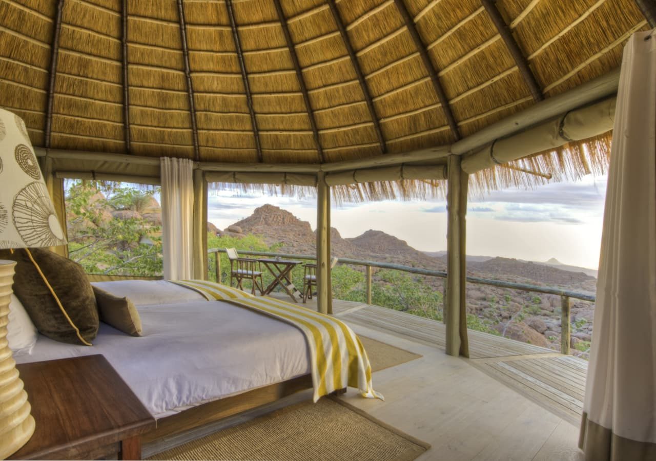 Mowani mountain camp bedroom views 1280