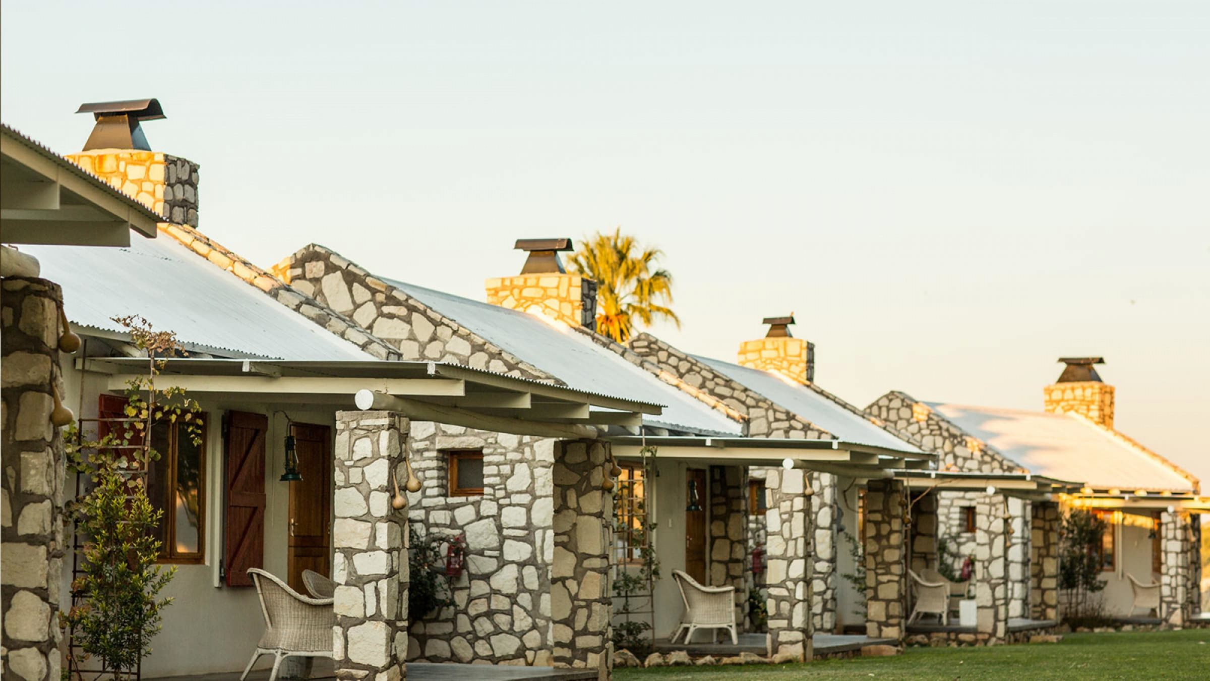 Kalahari farmhouse chalet exterior 2400