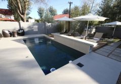 The elegant guest house pool area 1280