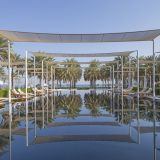 The chedi muscat swimming pool 1280