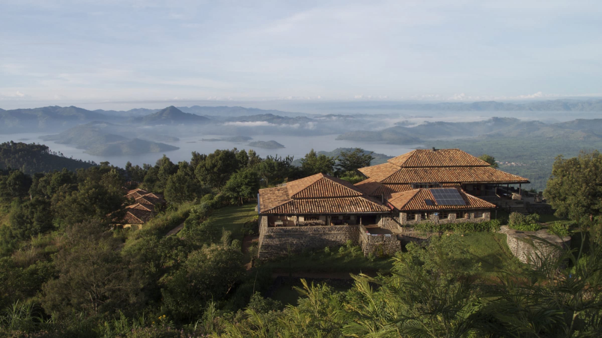Virunga lodge exterior view of the lodge 2400