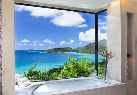 Raffles praslin seychelles ocean view villa bathtub 1280