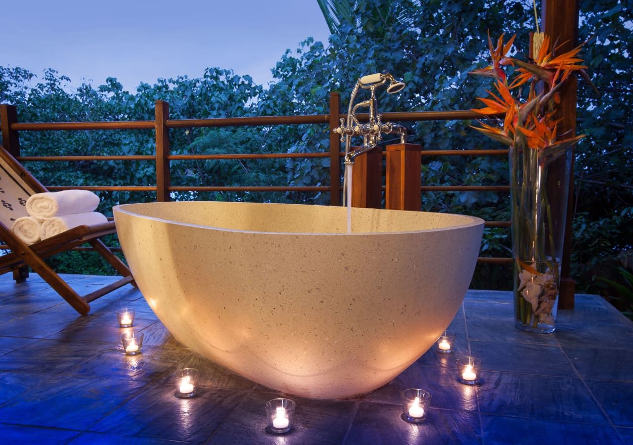 Ja enchanted island resort private pool villa bath 1280