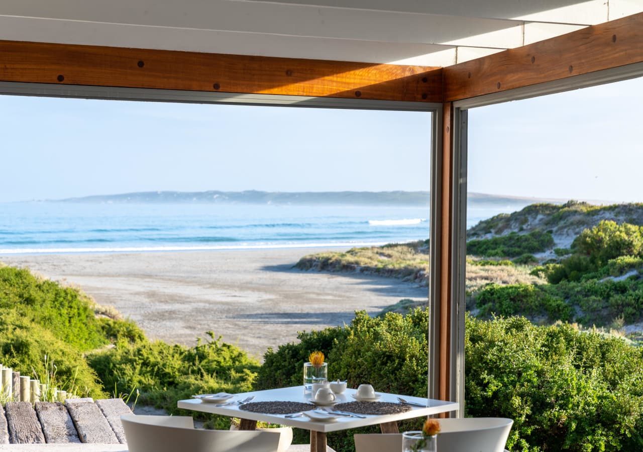 Strandloper ocean boutique hotel view from leeto restaurant 1280