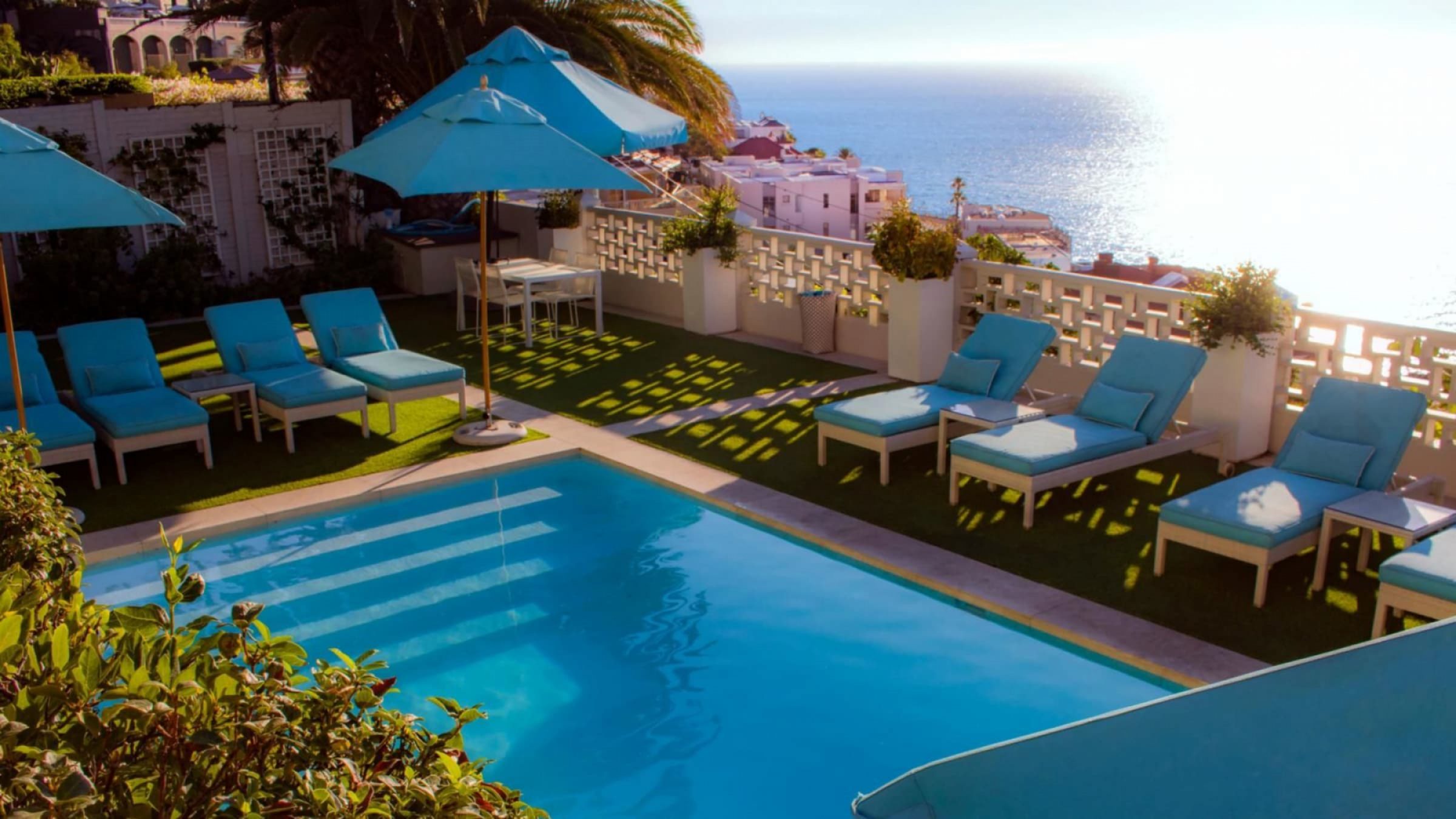 The clarendon bantry bay ocean view from the pool 2400