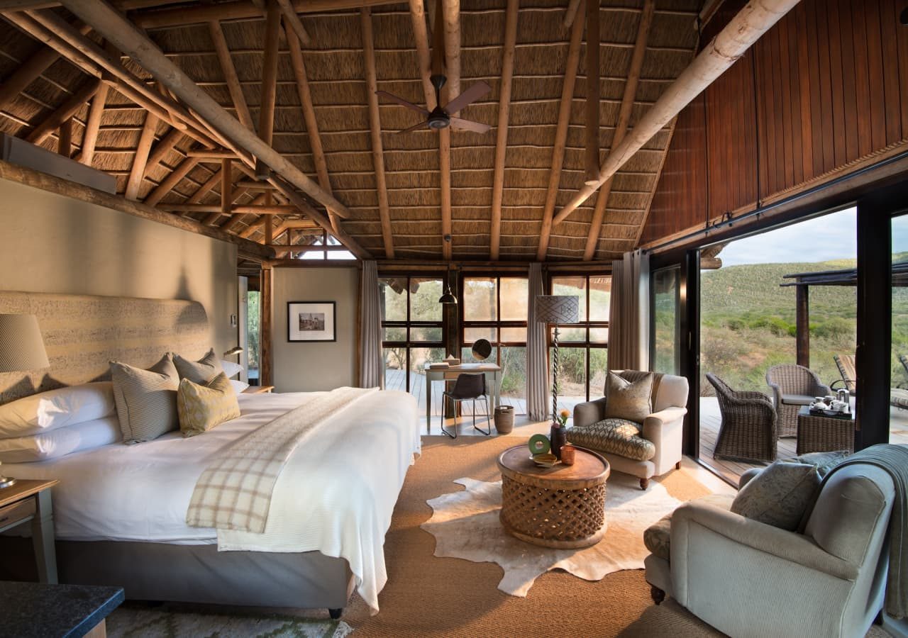 Kwandwe great fish river lodge suite with a private terrace 1280