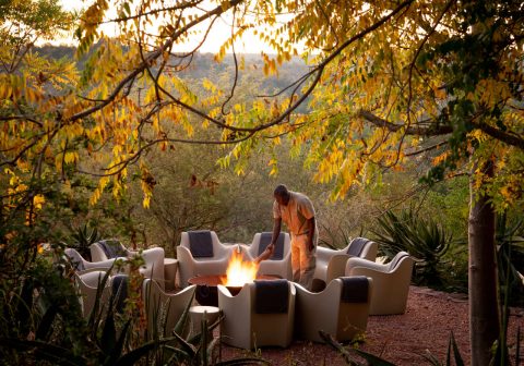 Singita lebombo lodge fire pit 1280