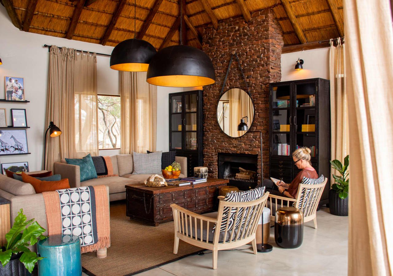 Marataba founders camp main lounge area 1280