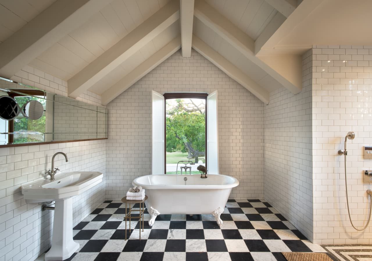 Babylonstoren farm hotel loft suite bathroom 1280