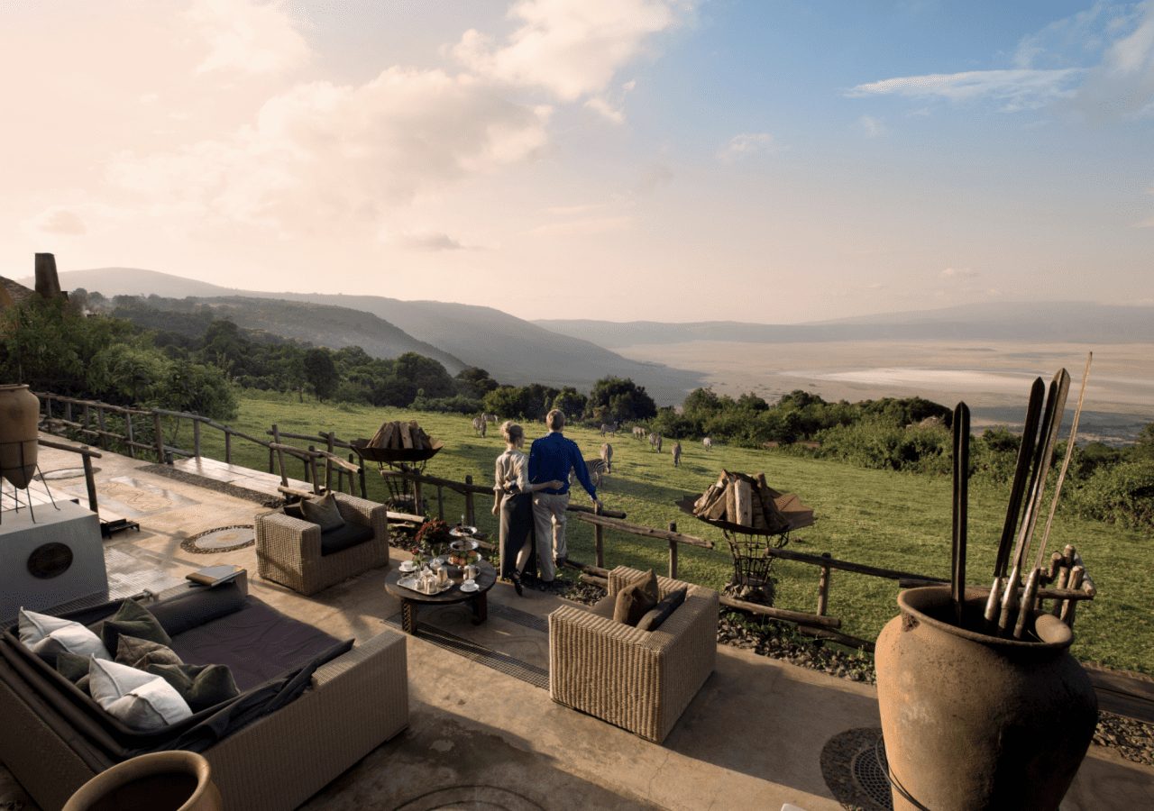 Ngorongoro crater lodge views across the ngorongoro crater 1280