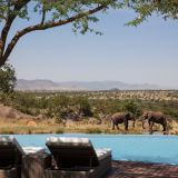 Four seasons safari lodge serengeti swimming pool by the water hole 1280