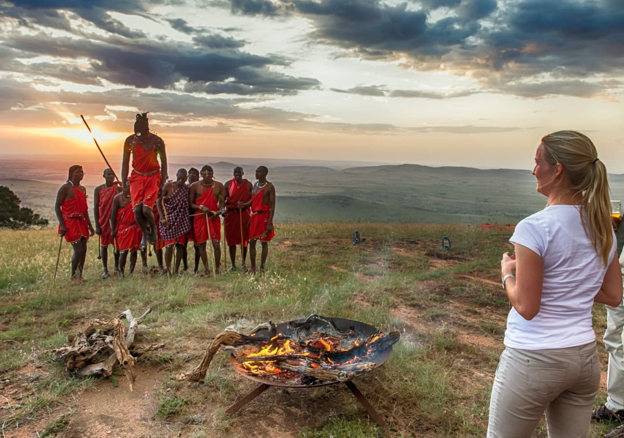 Serengeti under canvas immersive cultural experience with maasai warriors 1280