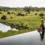 Singita faru faru lodge infinity pool overlooking the water hole 1280