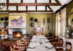 Singita sasakwa lodge main dining room 1280