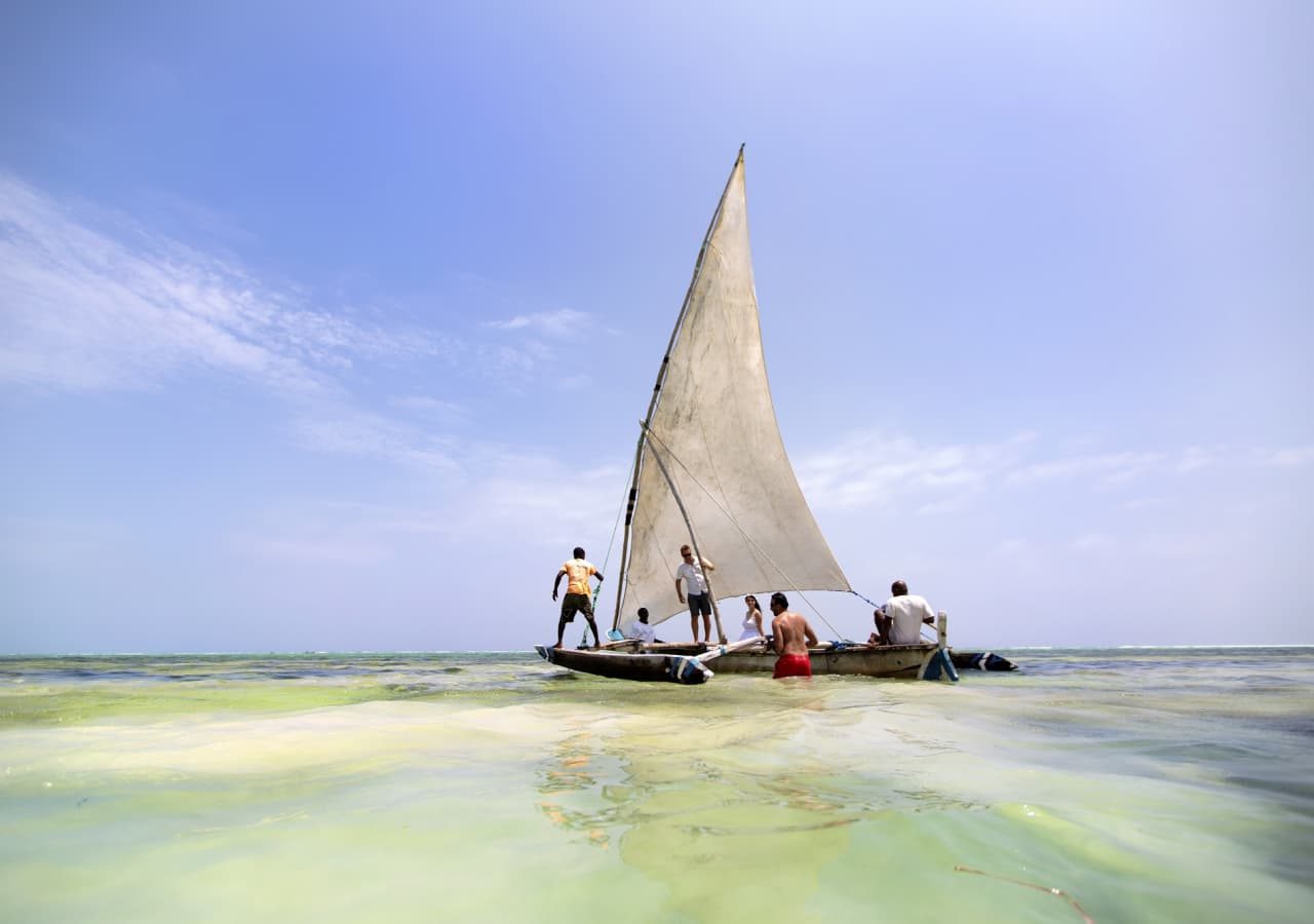 Asilia matemwe beach house matemwe beach sailing boat 1280