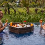The residence zanzibar breakfast in the pool 1280